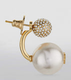 Jimmy Choo Auri single earring with crystals - British product