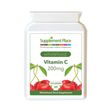 Holland & Barrett Supplement Place Wholefood Vitamin C 200mg - 60 Capsules- Buy online at McGrocer