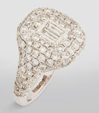 SHAY white gold diamond pinky ring, UK version