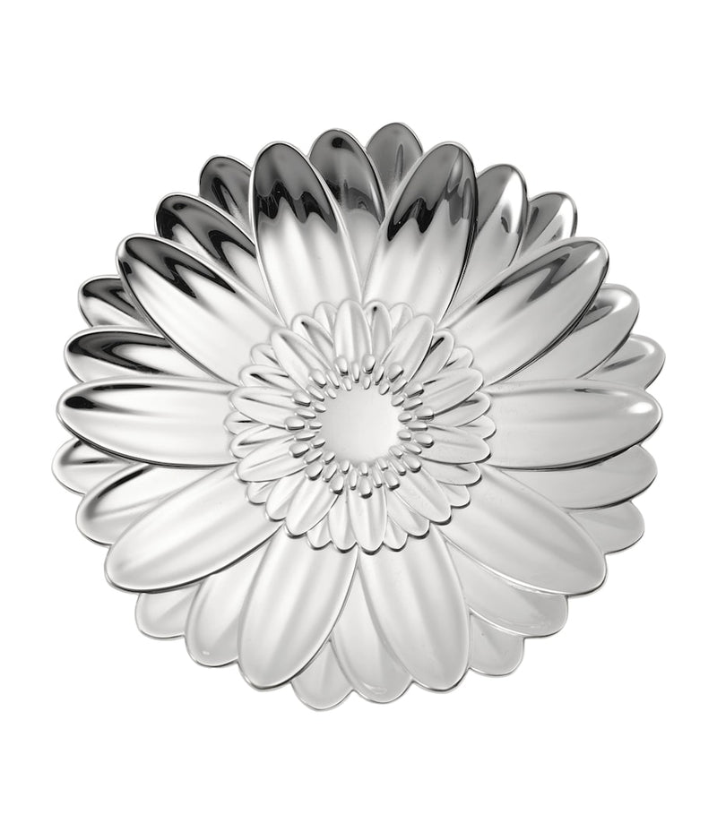 Christofle silver-plated L'herbier germini bowl 11.5cm, imported from the UK