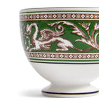 Wedgwood Florentine Verde teacup and saucer (British brand)