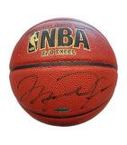 Leipzig Galleries Michael Jordan signed practice basketball display (British brand)