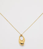 Monica Vinader gold vermeil Antica bold chain necklace 48cm, imported from the UK