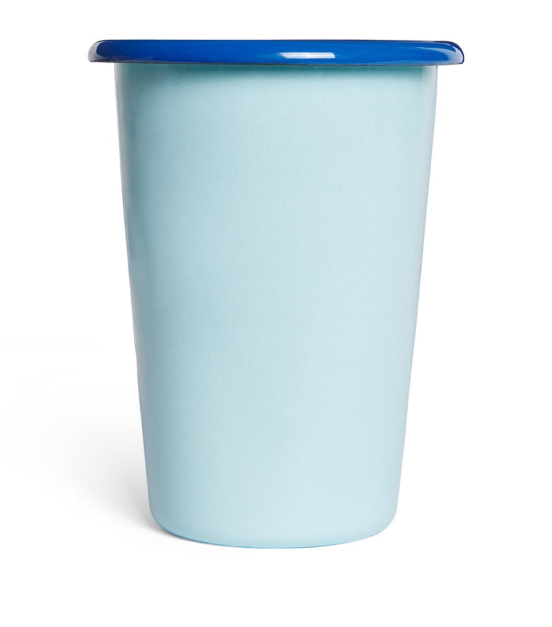 Tasse émaillée multicolore