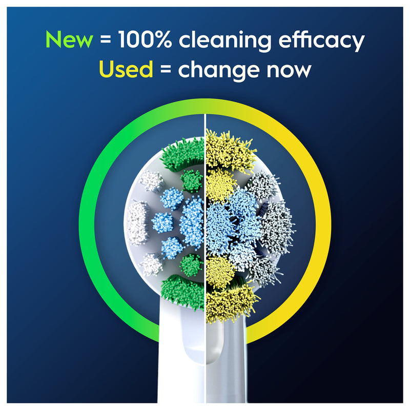 Oral-B Pro Precision Clean electric toothbrush heads 8 count (British brand)