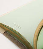 Harrods refillable leather notepad sleeve (British brand)