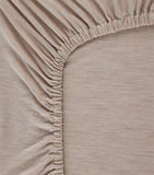 SHLEEP Merino Jersey King Fitted Sheet 150cm x 200cm (British brand)