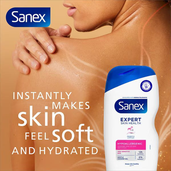Sanex Expert Skin Health Shower Gel 450ml (British brand)