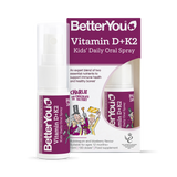 Holland & Barrett Betteryou Vitamin D+K2 Kids' Daily Oral Spray Bubblegum Blueberry 15ml- Buy online at McGrocer