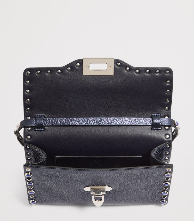 Valentino Garavani Rockstud Spike shoulder bag in calfskin, UK version