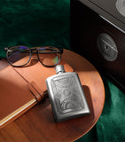 Royal Selangor pewter Ace hip flask 140ml, imported from the UK