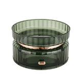 Superdrug Livingandhome 360 Rotating Makeup Organizer Emerald- Buy online at McGrocer