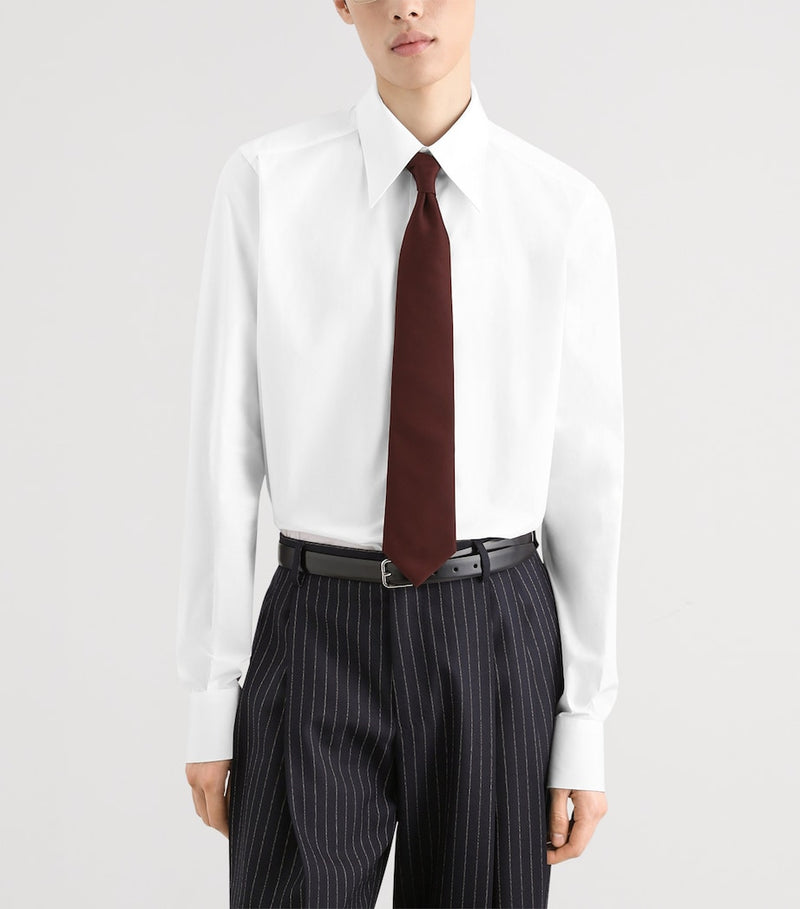Dolce Gabbana satin jacquard tie 8cm, UK version