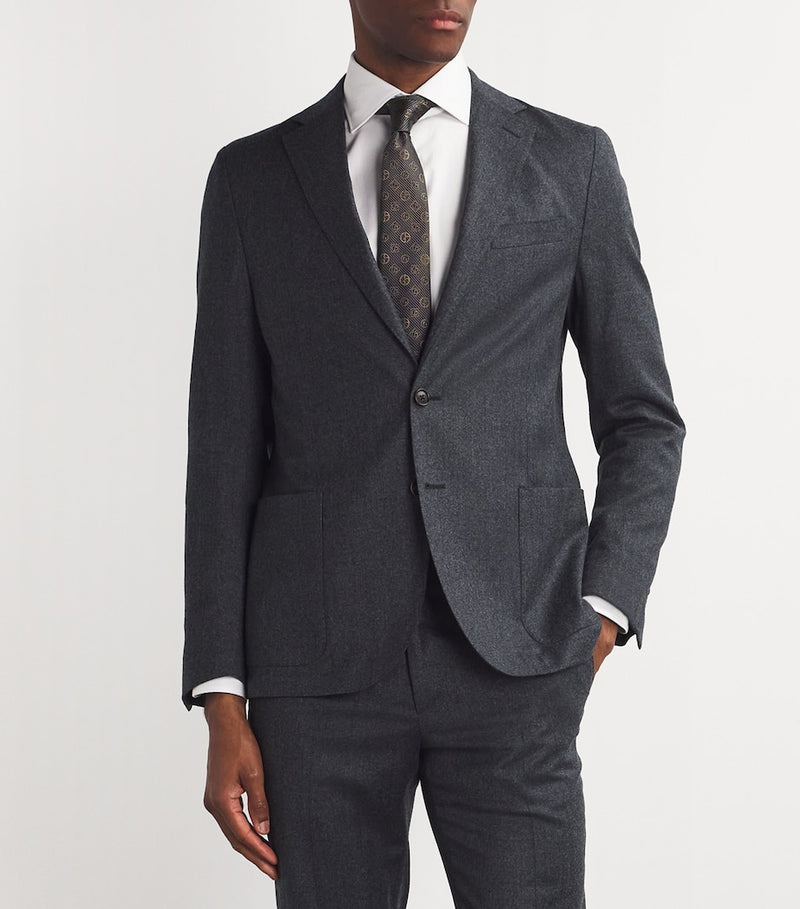 Giorgio Armani silk jacquard stripe tie, imported from the UK