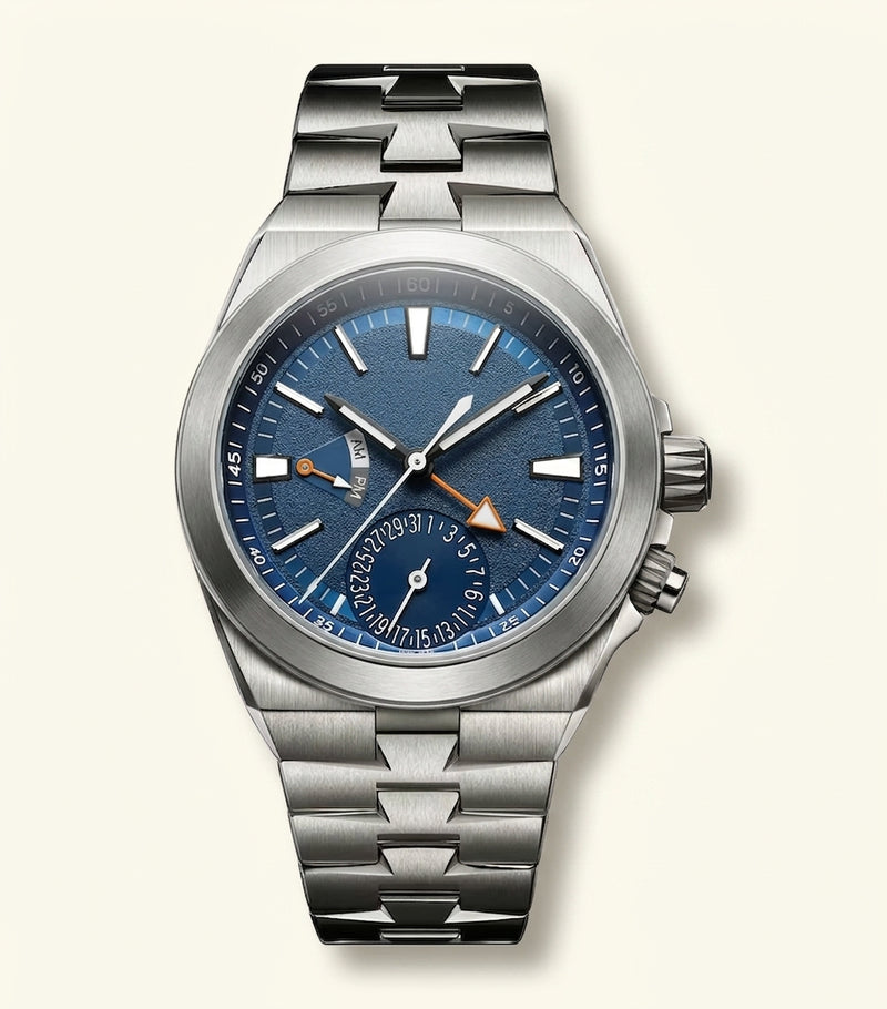 Vacheron Constantin Overseas Dual Time titanium watch 41mm, imported from the UK