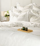 Harrods of London Tresco embroidered flat sheet 300cm x 270cm, UK version