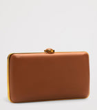 Schiaparelli Hand In Hand clutch bag with rhinestone fingernails, imported from the UK