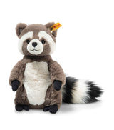 Harrods Steiff Pedro Raccoon Soft Plush Toy 23cm- Buy online at McGrocer