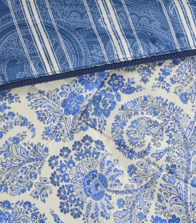 Etro quilted bedspread Amalia 270x270cm, imported from the UK