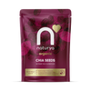 Naturya Organic Chia Seeds 300g pouch, imported from the UK