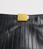 Camilla and Marc embossed leather poppy clutch bag (British brand)