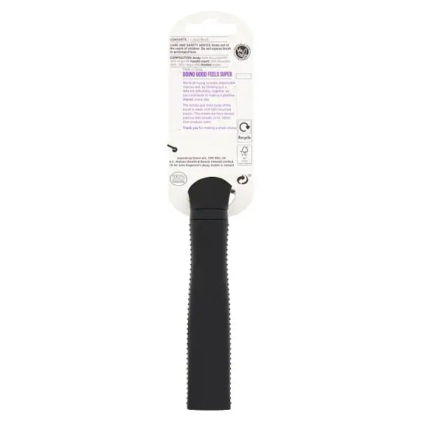 Superdrug Updo Bristle Brush made from recycled plastic (British brand)