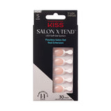 Kit d'extensions de gel DNR Kiss Salon X-Tend Nails Nonsense (30 ongles)