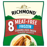 Richmond 8 Vegan Meat-Free Caramelised Onion Flavour Sausages 304g GOODS ASDA   