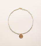 Hermina Athens freshwater pearl eye pendant necklace - British product