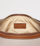 Aspinal of London small leather Soho Crescent shoulder bag, UK version