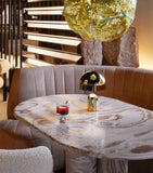 Tom Dixon portable bell table lamp with LED bulb and weighted stand, 28cm height (British brand)