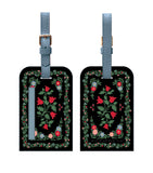 Rifle Paper Co. Rosette luggage tag, imported from the UK
