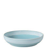 Harrods Villeroy & Boch Porcelain Perlemor Aqua Pasta Bowl (22cm)- Buy online at McGrocer