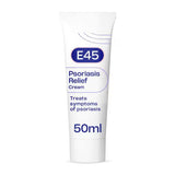 Superdrug E45 Psoriasis Treatment Cream Skin Emollient 50ml- Buy online at McGrocer