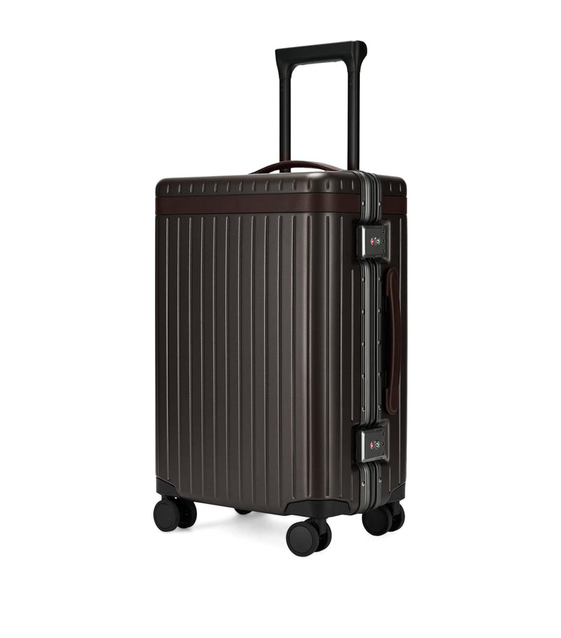 Carl Friedrik carry-on suitcase 56cm hard-shell design (British brand)