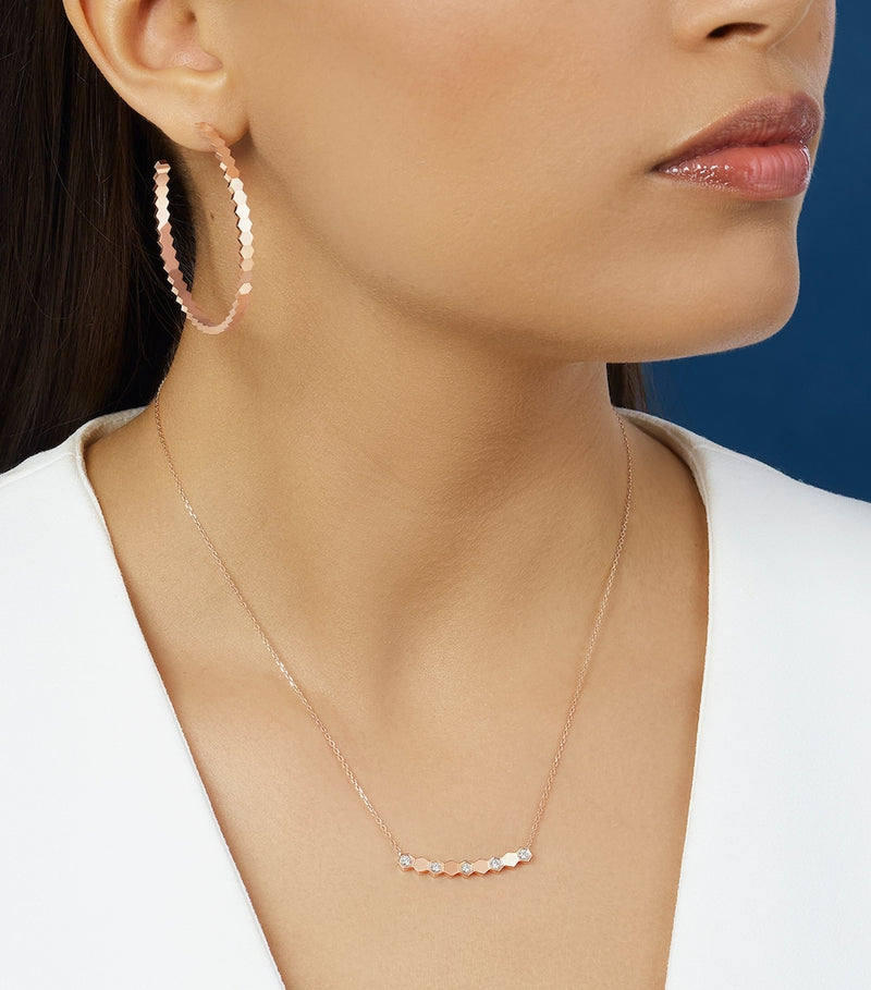 Chaumet Bee de Chaumet pendant necklace 18kt rose gold - British product