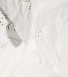 Harrods of London Tresco Embroidered King Duvet Cover Set 230cm x 220cm, UK version