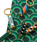 Carolina Herrera Art Deco print lipstick cap - British product