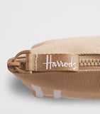 Harrods medium logo cosmetic bag (British brand)