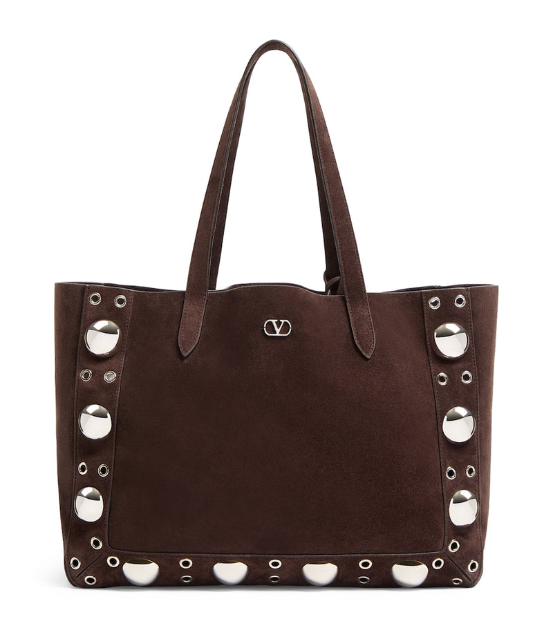 Valentino Garavani suede Nellcôte tote bag - British product