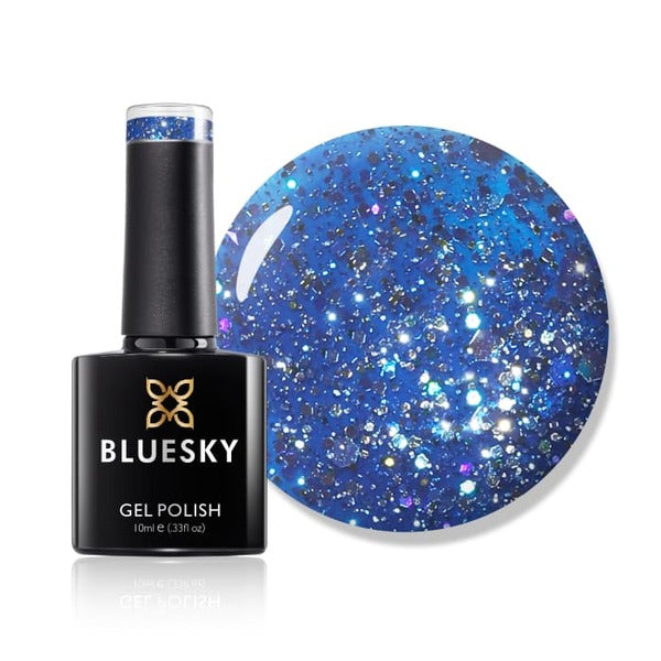 Bluesky Midnight Blue Gel Polish - British product