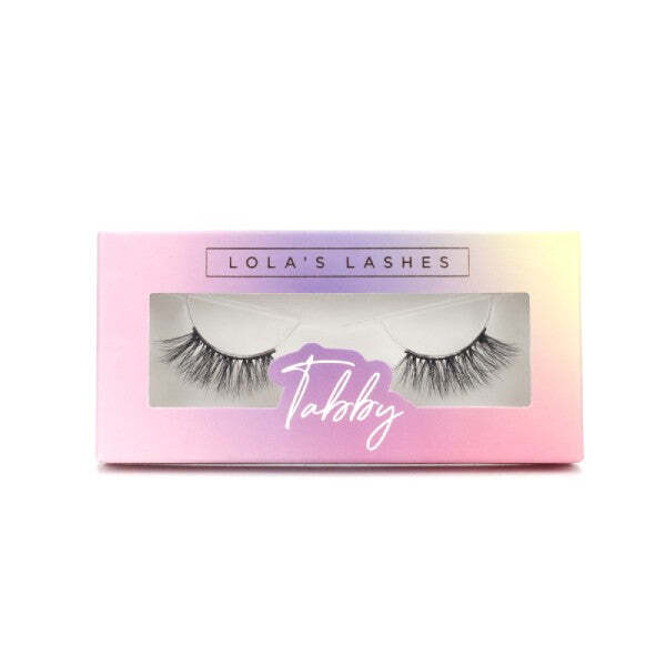 Lola's Lashes Tabby strip false lashes reusable vegan pair , UK version