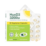 Holland & Barrett HuxD3 Vitamin D3 3200iu Food Supplement 30 Vegan Capsules- Buy online at McGrocer