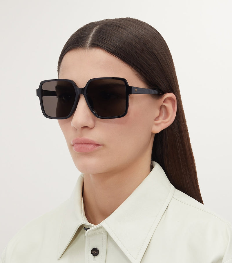 Bottega Veneta rectangular sunglasses, imported from the UK