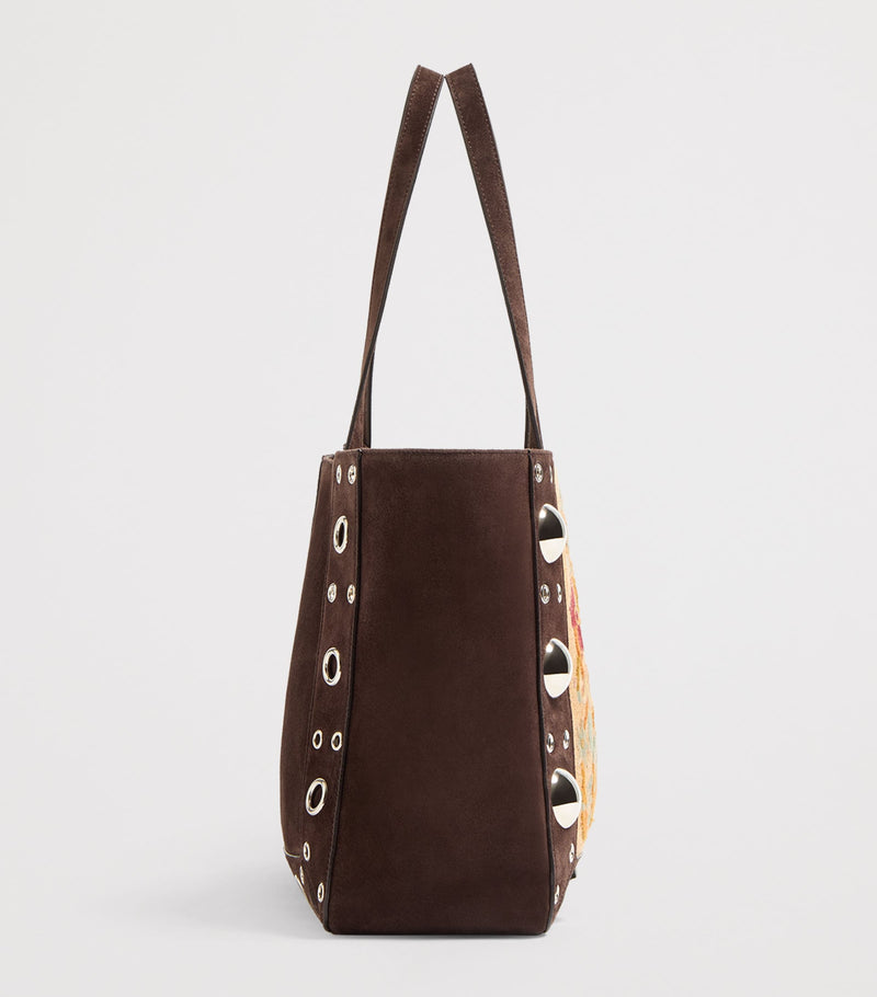 Valentino Garavani suede Nellcôte tote bag - British product