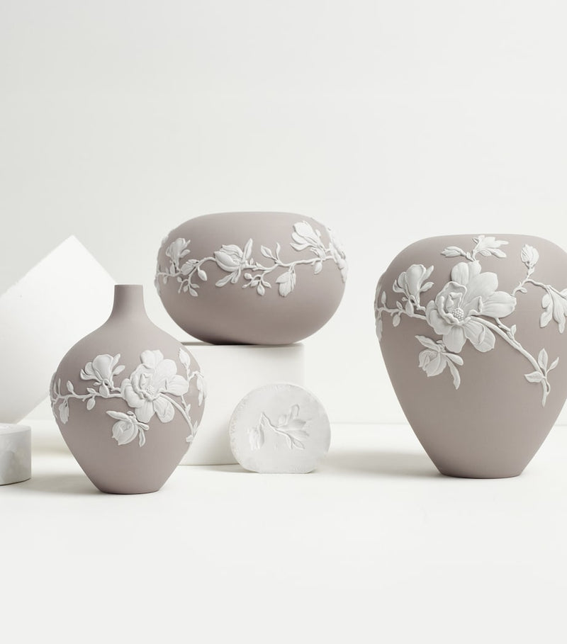 Wedgwood Magnolia Blossom Vase (18cm)