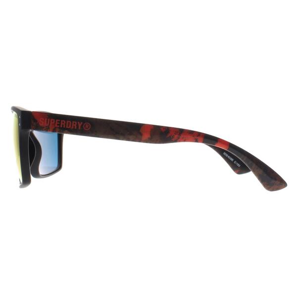 Superdry Kobe mirrored sunglasses matte black - British product
