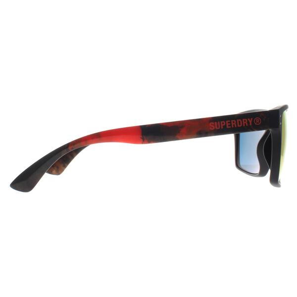 Superdry Kobe mirrored sunglasses matte black - British product