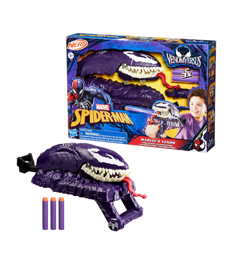 Marvel Spider-Man Venom Strike Blaster, imported from the UK