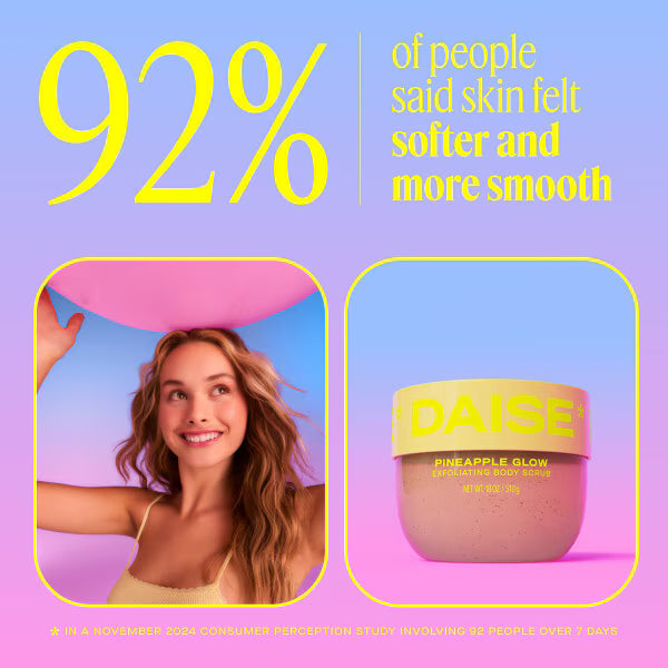 Daise Body Scrub Pineapple 510g Tub - British product